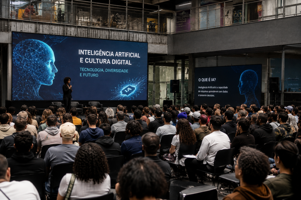 ceus-da-periferia-de-sao-paulo-recebem-debates-sobre-ia,-cultura-e-tecnologia-neste-fim-de-semana