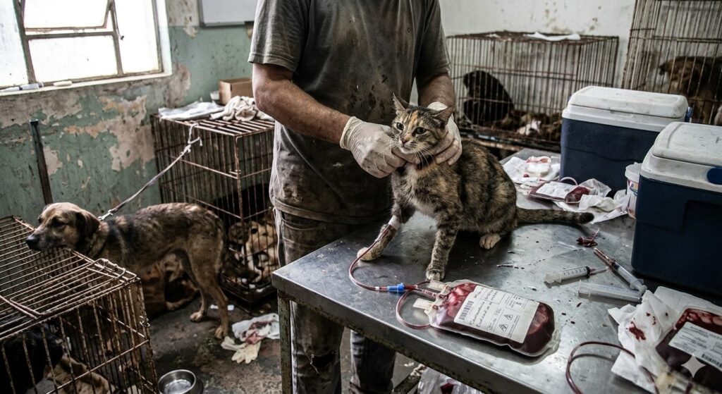 SANGUE ESTÁ SENDO COLETADO DE QUALQUER ANIMAL, SEM RASTREIO E COM RISCO DE CONTAMINAÇÃO EM MASSA E MORTE sangue-esta-sendo-coletado-de-qualquer-animal,-sem-rastreio-e-com-risco-de-contaminacao-em-massa-e-morte